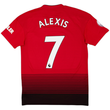2018-19 Manchester United Home Shirt Alexis #7 - 9/10 - (S)