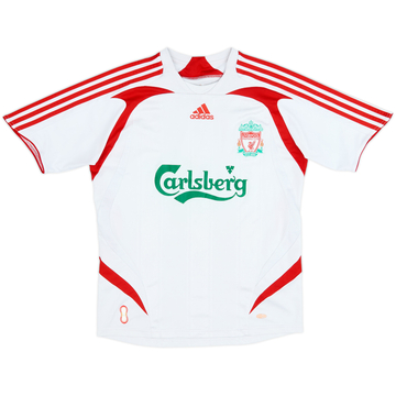 2007-08 Liverpool Away Shirt - 6/10 - (L.Boys)