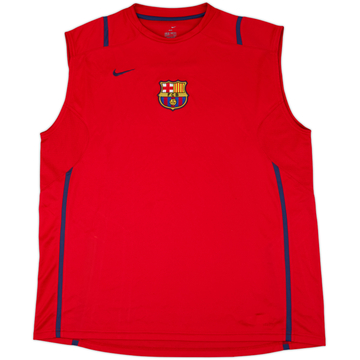 2006-07 Barcelona Nike Training Vest - 9/10 - (XXL)