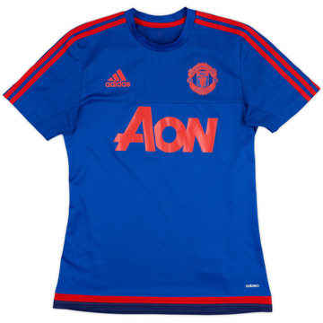2015-16 Manchester United adizero Training Shirt - 8/10 - (S)