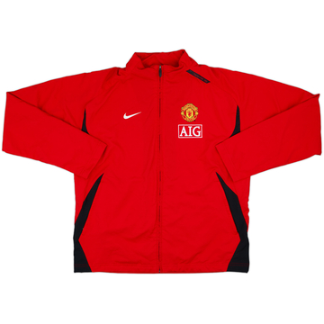 2007-08 Manchester United Nike Track Jacket - 8/10 - (XL)