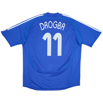 2006-08 Chelsea Home Shirt Drogba #11 - 8/10 - (XXL)
