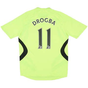 2007-08 Chelsea Away Shirt Drogba #11 - 8/10 - (M)