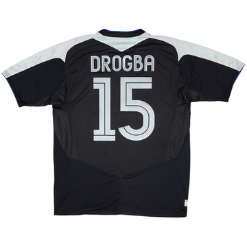 2004-05 Chelsea Away Shirt Drogba #15 - 8/10 - (L)
