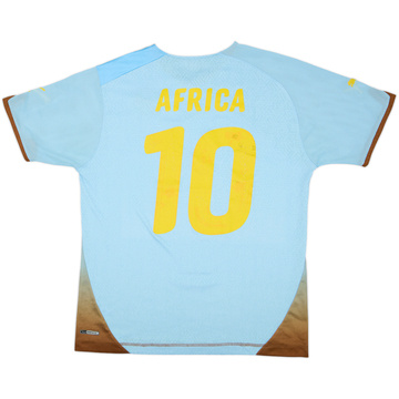 2010-11 Africa Unity Special Edition Third Shirt Africa #10 - 6/10 - (L)