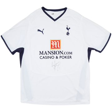 2008-09 Tottenham Signed Home Shirt - 9/10 - (XL)