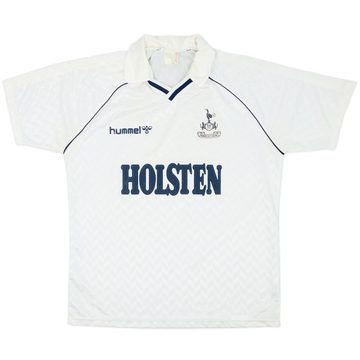 1987-89 Tottenham Home Shirt - 7/10 - (XL)