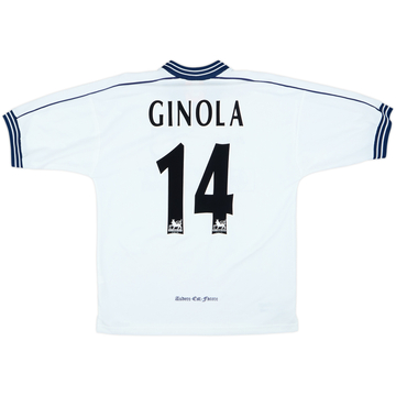 1997-99 Tottenham Home Shirt Ginola #14 - 9/10 - (M)