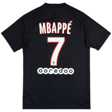 2019-20 Paris Saint-Germain Fourth Shirt Mbappe #7 - 8/10 - (S)