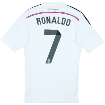 2014-15 Real Madrid Home Shirt Ronaldo #7 - 6/10 - (S)