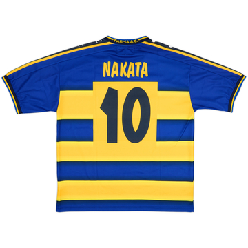 2002-03 Parma Home Shirt Nakata #10 - 8/10 - (L)