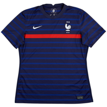 2020-21 France Home Shirt - 8/10 - (Women's L)