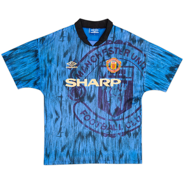 1992-93 Manchester United Away Shirt - 8/10 - (M)