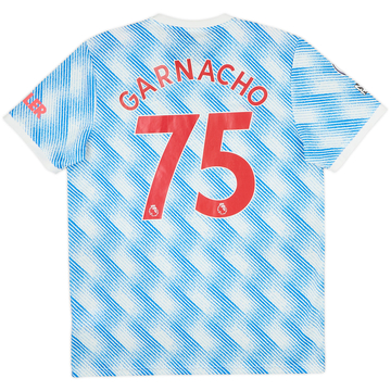 2021-22 Manchester United Away Shirt Garnacho #75 - 8/10 - (L)