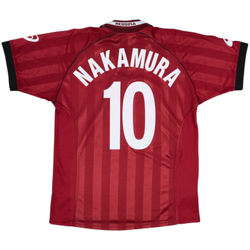 2002-03 Reggina Home Shirt Nakamura #10 - 8/10 - (M)