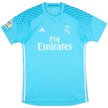 2016-17 Real Madrid GK S/S Shirt - 5/10 - (M)