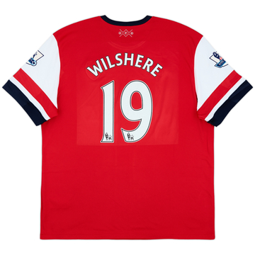 2012-14 Arsenal Home Shirt Wilshere #19 - 6/10 - (XXL)