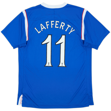 2011-12 Rangers Home Shirt Lafferty #11 - 8/10 - (M)