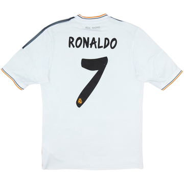 2013-14 Real Madrid Home Shirt Ronaldo #7 - 5/10 - (M)