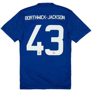 2016-17 Manchester United Player Issue Away Shirt Borthwick-Jackson #43 - 6/10 - (M)