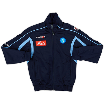 2010-11 Napoli Macron Track Jacket - 7/10 - (5-6 Years)