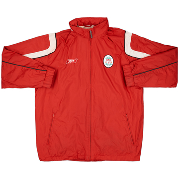 2002-03 Liverpool Reebok Hooded Rain Jacket - 6/10 - (L)