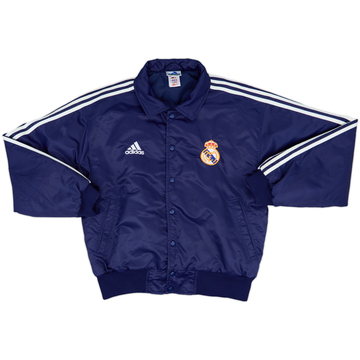1999-00 Real Madrid adidas Padded Coach Jacket - 9/10 - (M)