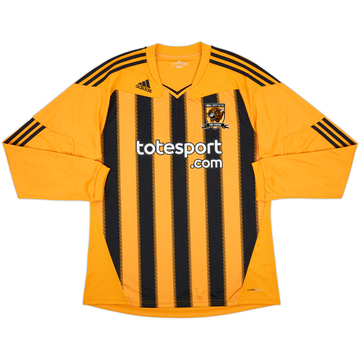 2010-11 Hull City Home L/S Shirt - 10/10 - (XL)