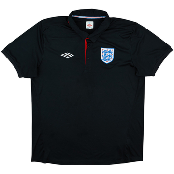 2010-11 England Umbro Polo Shirt - 9/10 - (XL)