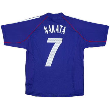 2002-04 Japan Home Shirt Nakata #7 - 8/10 - (M)
