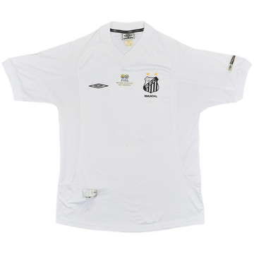 2001 Santos Home Shirt #10 - 5/10 - (L)