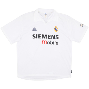 2002-03 Real Madrid Centenary Home Shirt - 5/10 - (XL)