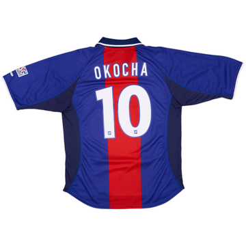 2000-01 Paris Saint-Germain Home Shirt Okocha #10 - 9/10 - (M)