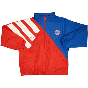 1993-95 Bayern Munich adidas Hooded Rain Jacket - 7/10 - (L/XL)