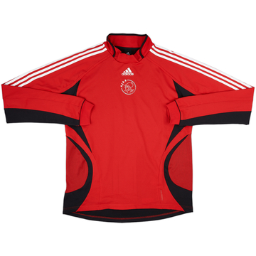 2007-08 Ajax adidas Sweat Top - 8/10 - (XL)