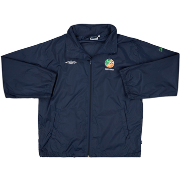 2002-03 Ireland Umbro Hooded Rain Jacket - 8/10 - (L)