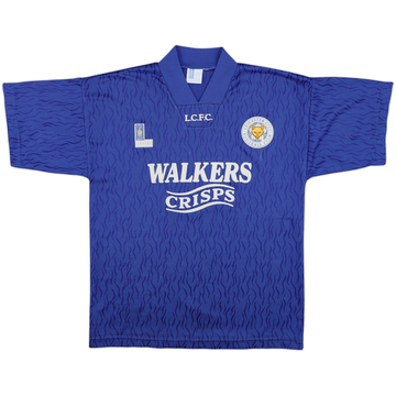 1992-94 Leicester Home Shirt - 7/10 - (L)