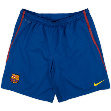 2011-12 Barcelona Home Shorts - 9/10 - (XL)