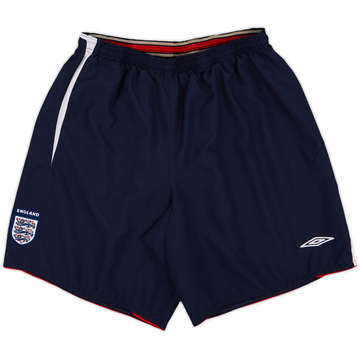 2006-07 England Home Shorts - 10/10 - (XL)