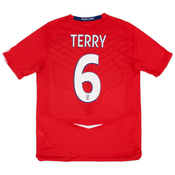 2008-10 England Away Shirt Terry #6 - 8/10 - (L)