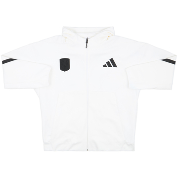 2024-25 Aston Villa adidas Hooded Sweat Top - 6/10 - (XXL)