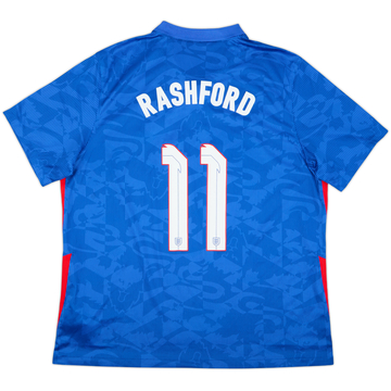 2020-21 England Away Shirt Rashford #11 - 8/10 - (XXL)