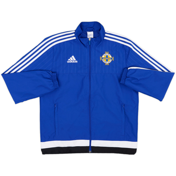 2015-16 Northern Ireland Referee adidas Track Jacket - 8/10 - (M)