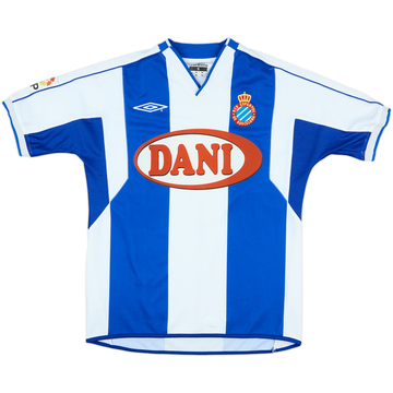 2002-03 Espanyol Home Shirt - 8/10 - (S)