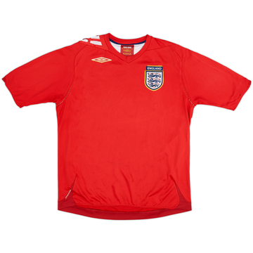 2006-08 England Away Shirt - 5/10 - (L)