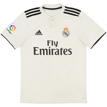 2018-19 Real Madrid Home Shirt - 5/10 - (S)