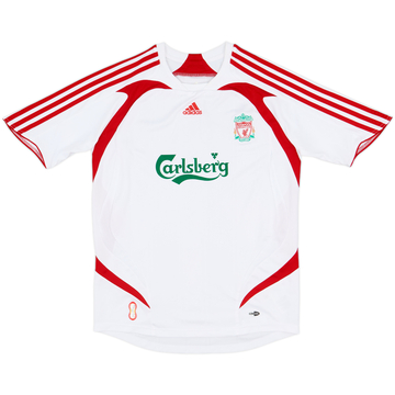2007-08 Liverpool Away Shirt - 9/10 - (Women's S)