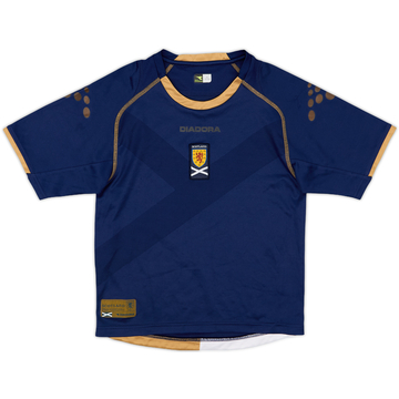2007-08 Scotland Home Shirt - 9/10 - (S.Boys)