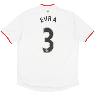 2012-14 Manchester United Away Shirt Evra #3 - 7/10 - (L)