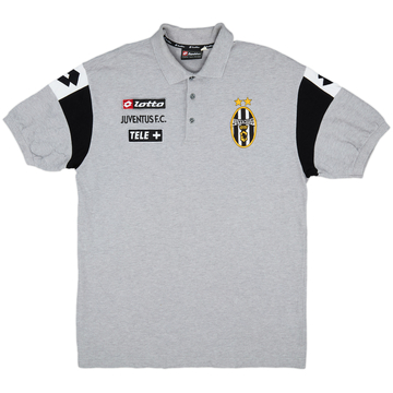 2000-01 Juventus Lotto Polo Shirt - 9/10 - (XL)